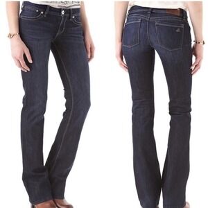 DL1961 Milano Bootcut Jeans Dark Wash 4-Way Stretch Denim Womens Size 32